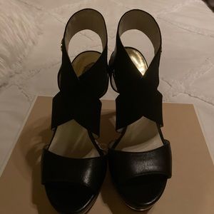 Michael Kors meadow platform heels